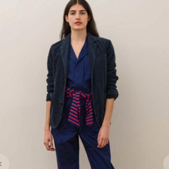 Alex Mill ~ Boyish Blazer in Corduroy Dark Navy - Picture 1 of 2